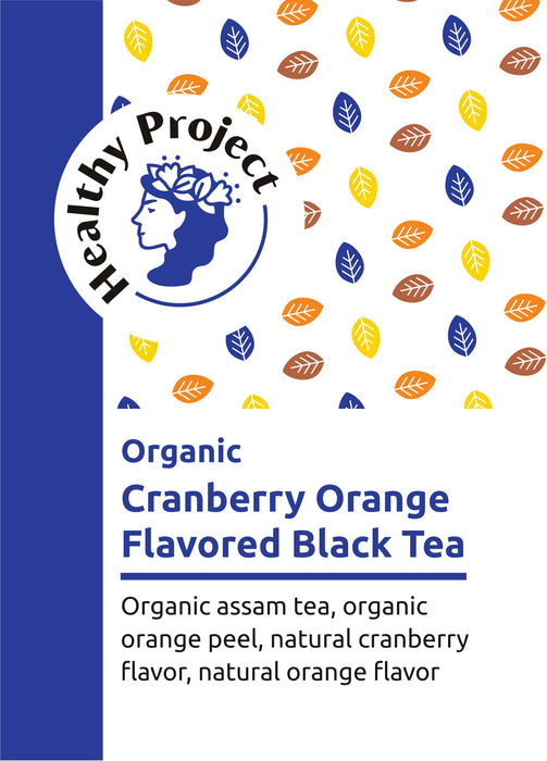 Cranberry Orange Black Tea Organic